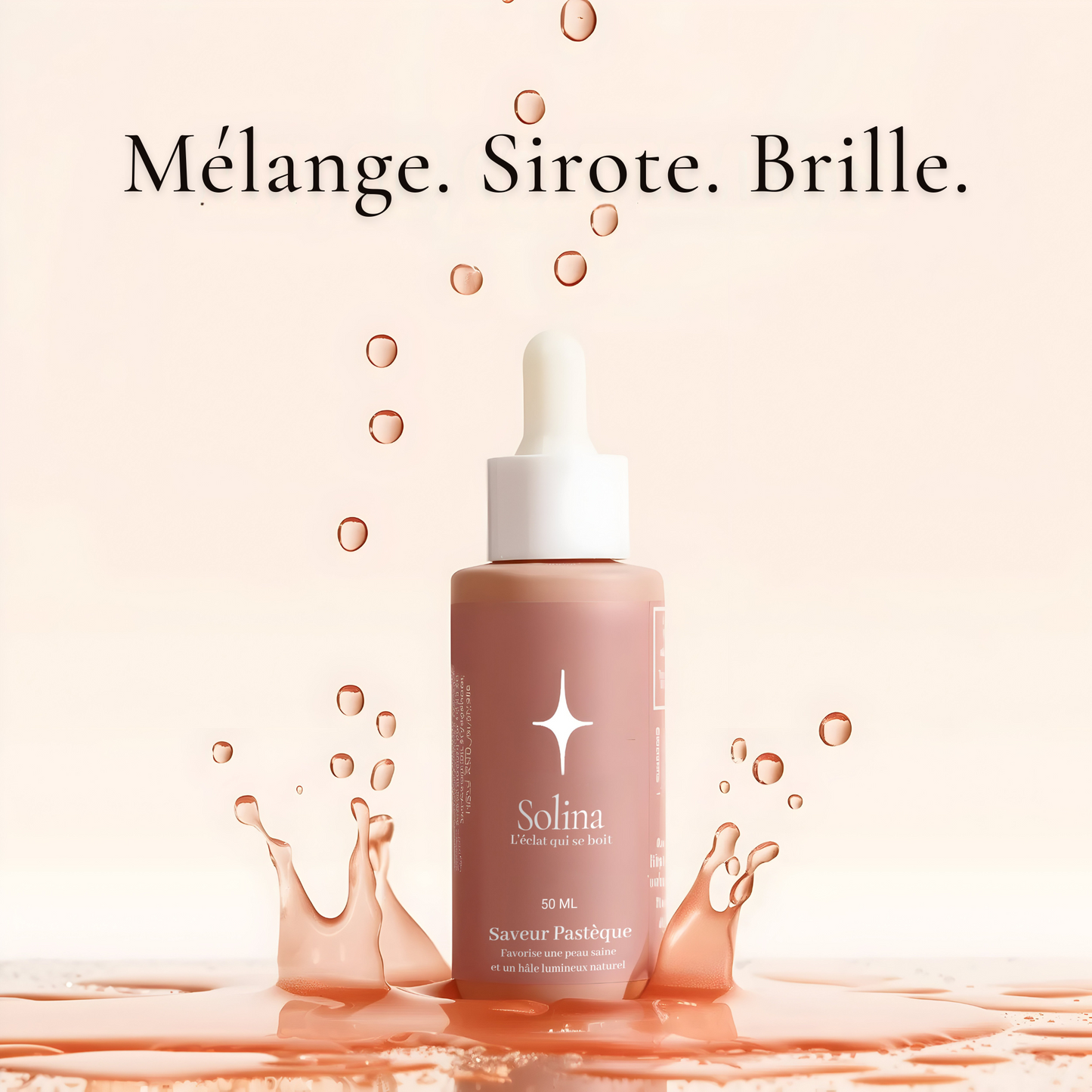 Solina – Gouttes autobronzantes à boire
