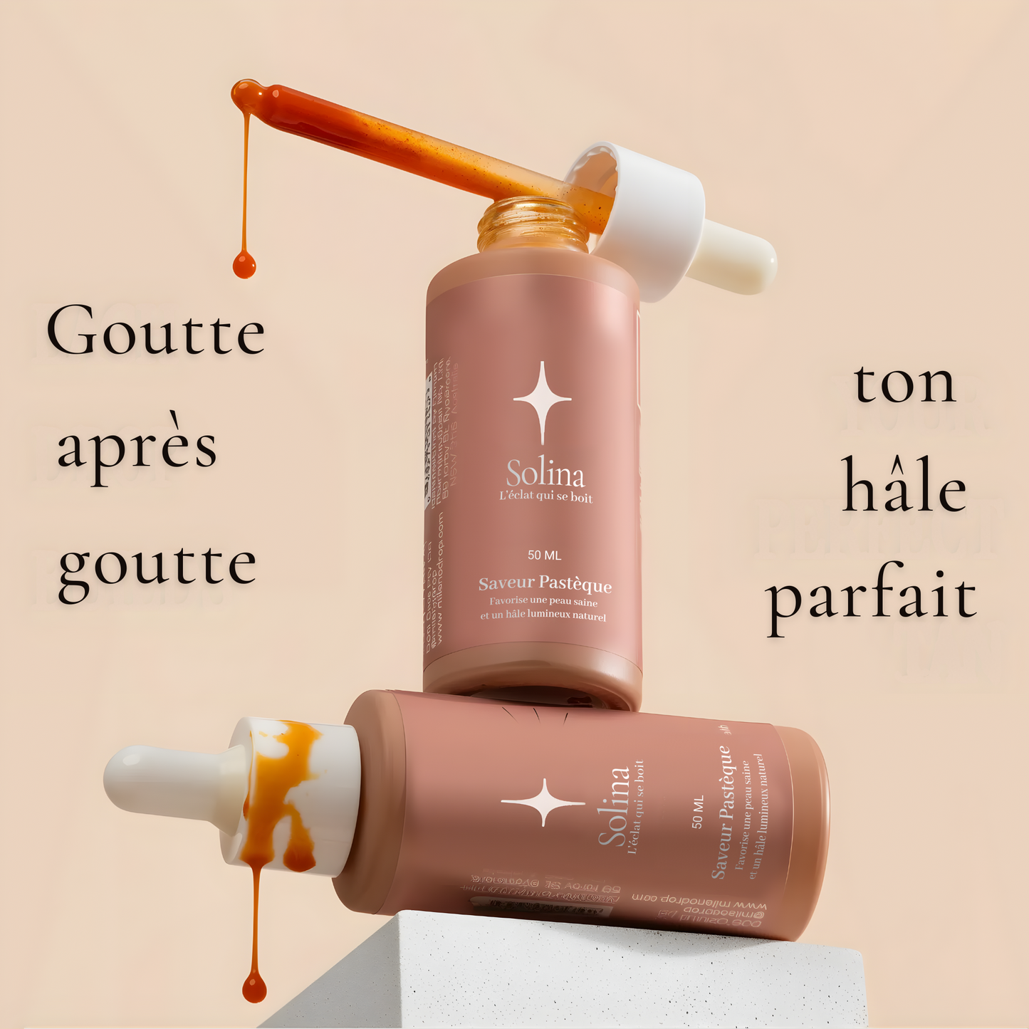 Solina – Gouttes autobronzantes à boire